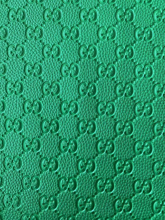 Green Grass Gucci Bag Embossed Car Wrap Leather Shoe Custom