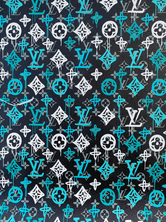 New Louis Vuitton Custom Leather Designer Fabric Car Wrap Vinyl