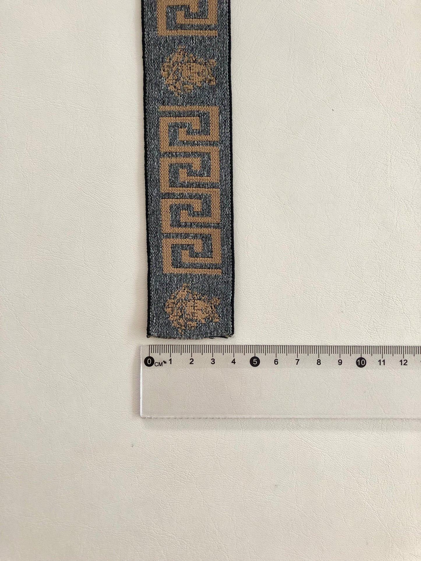 Brown Versace Elastic Band Straps