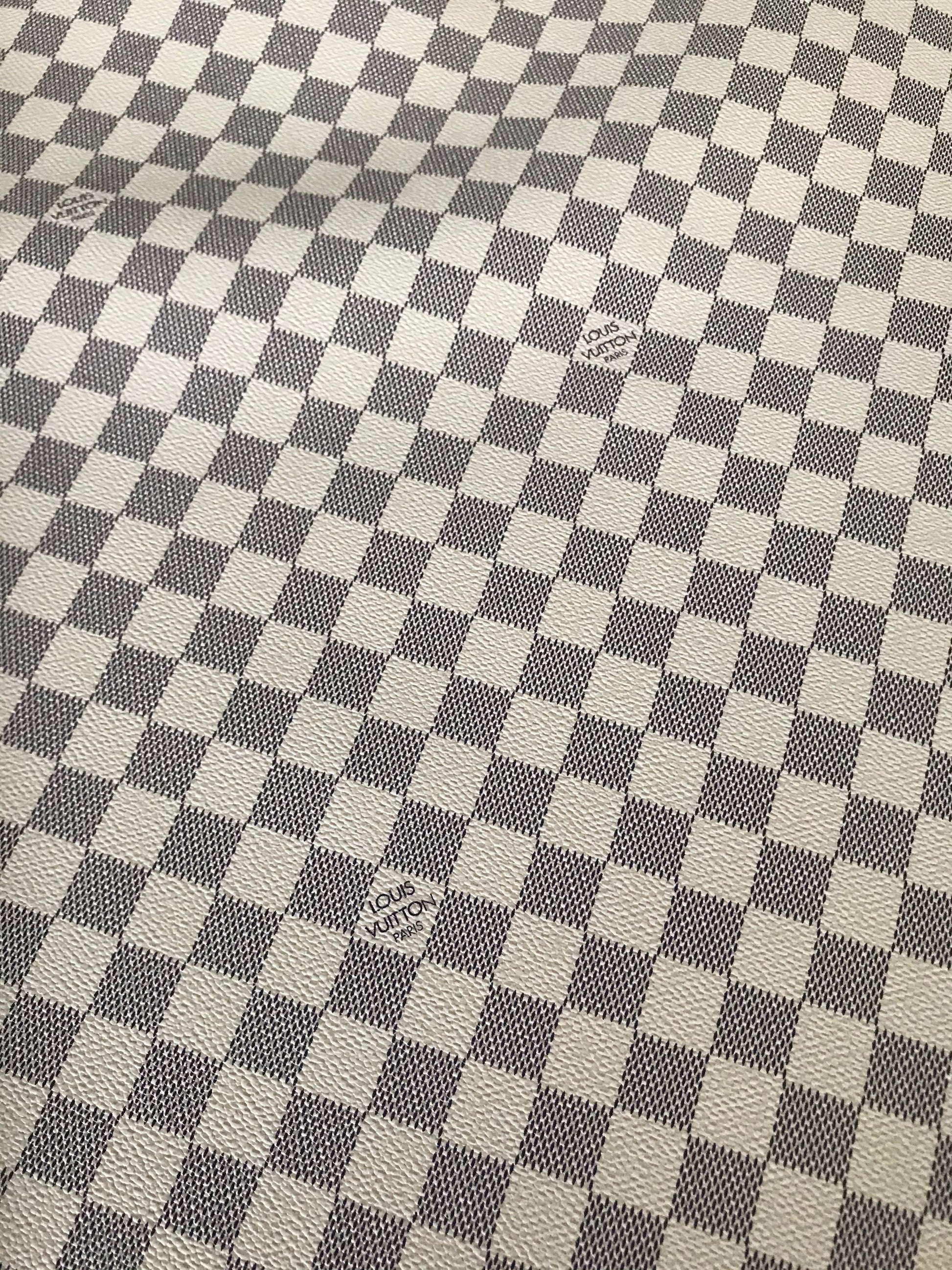 White LV Wallet Leather