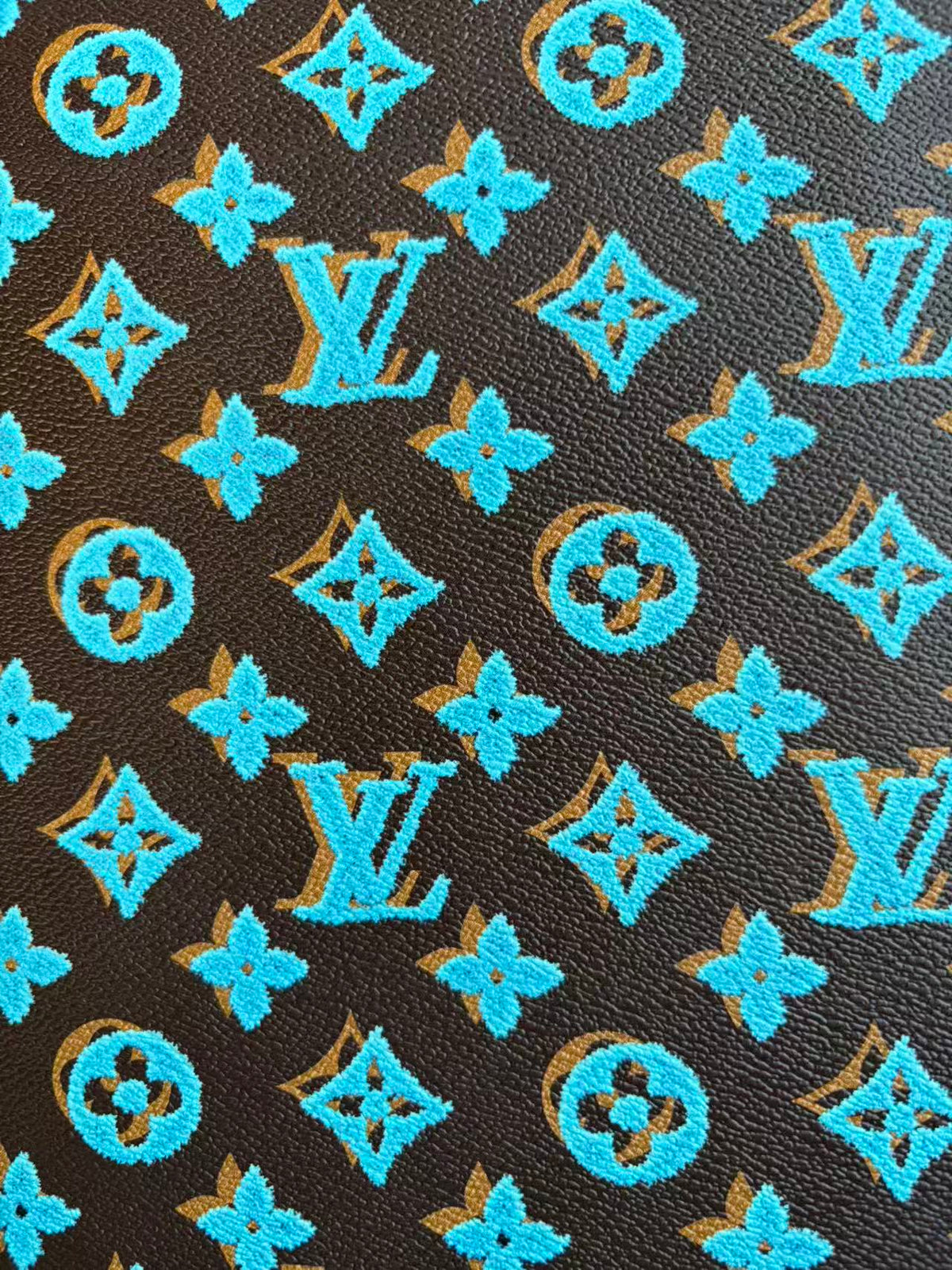 New Louis Vuitton Designer Leather Sheet for DIY Custom bag Repair