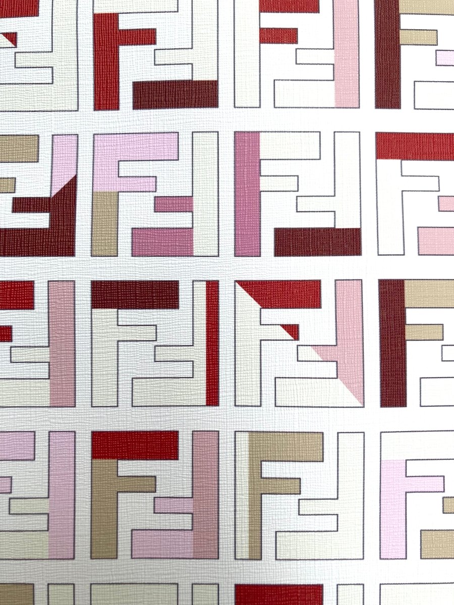 Beautiful FF Custom Handmade Vinyl Fabric - mingfabricstore