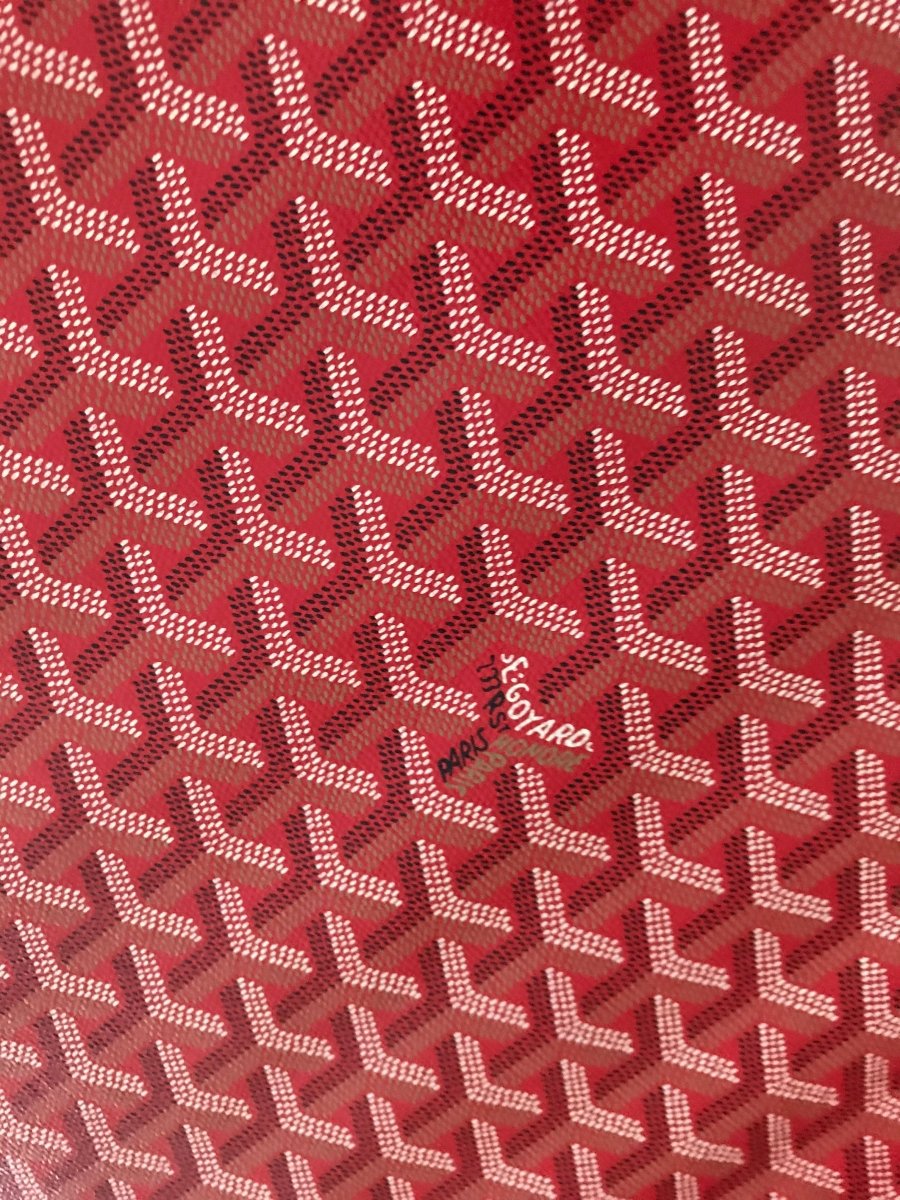 Best Quality Original Goyard Leather Fabric for Bag by Yard - mingfabricstore