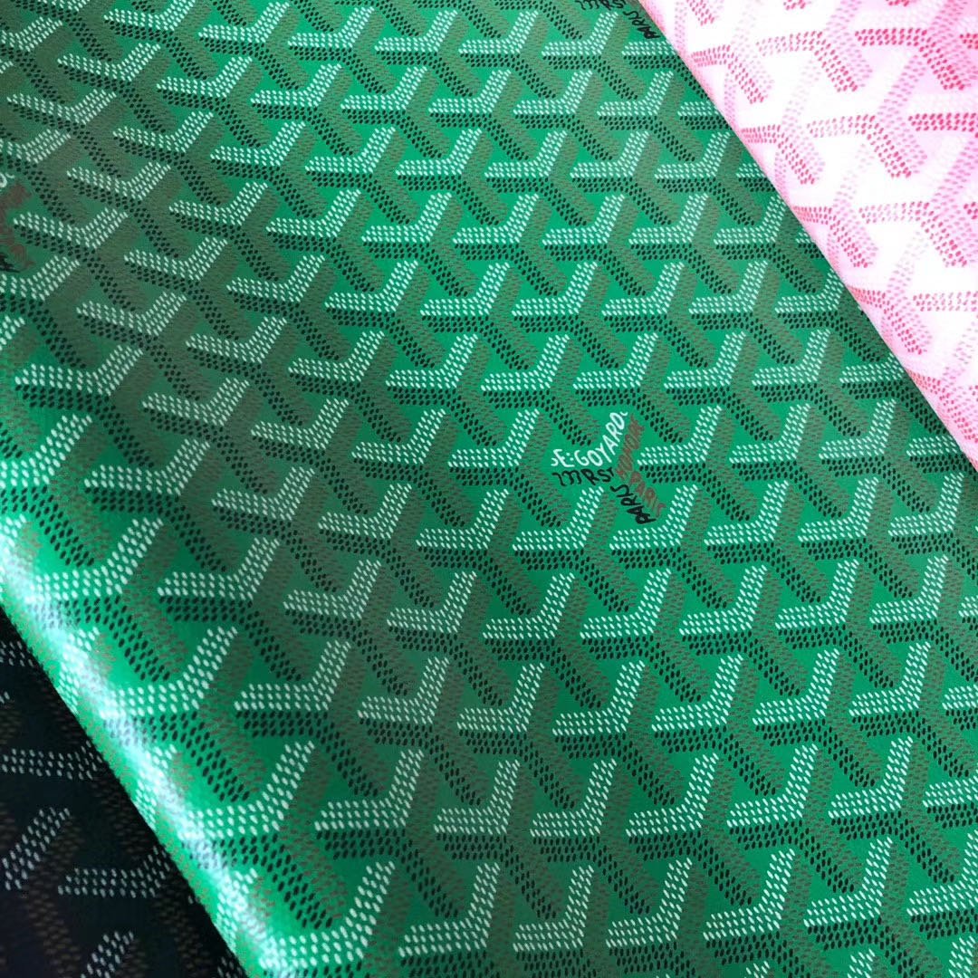 Best Quality Original Goyard Leather Fabric for Bag by Yard - mingfabricstore