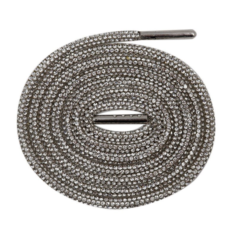 Bling Shiny Diamond Shoelace Custom Sneakers for AF1 DIY - mingfabricstore