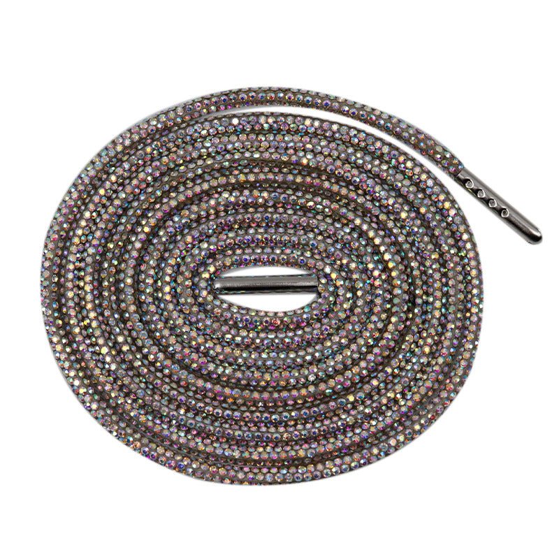 Bling Shiny Diamond Shoelace Custom Sneakers for AF1 DIY - mingfabricstore