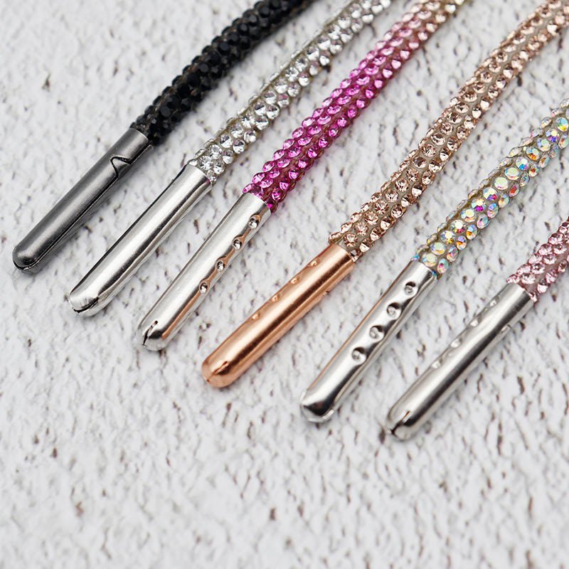 Bling Shiny Diamond Shoelace Custom Sneakers for AF1 DIY - mingfabricstore