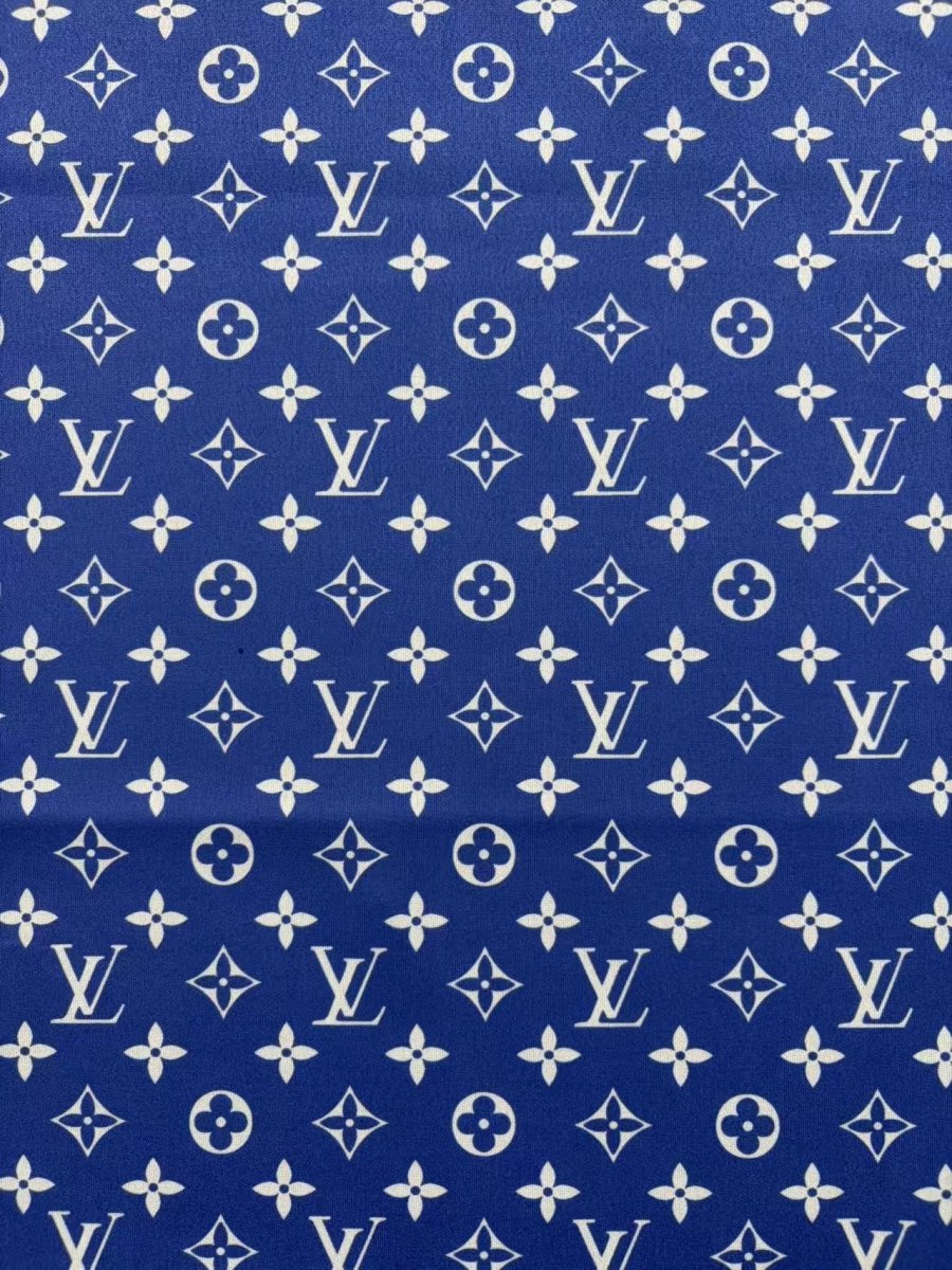 Blue LV Suede Stretchy Fabric for Car Headliner Upholstery DIY Sewing - mingfabricstore