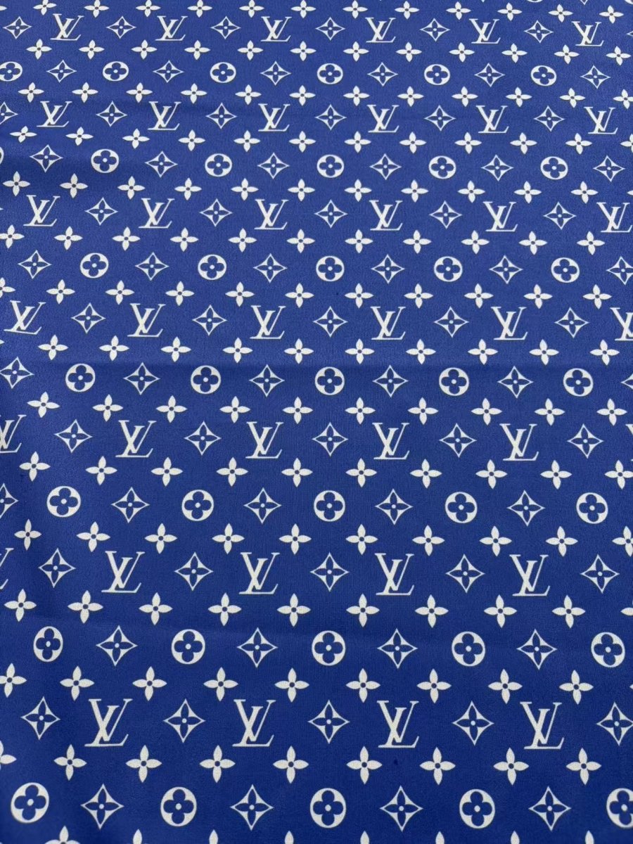 Blue LV Suede Stretchy Fabric for Car Headliner Upholstery DIY Sewing - mingfabricstore