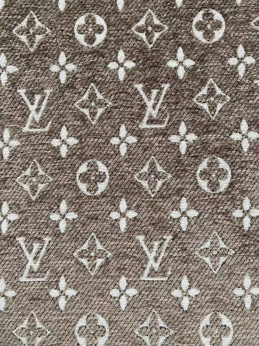 Brown Chenille Upholstery Fabric for Beach Bag Sofa Furniture Car Upholstery - mingfabricstore