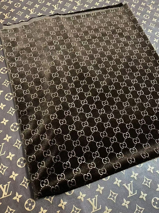 Brown Gucci Velvet Fabric for Handmade Bespoke Suit Making - mingfabricstore