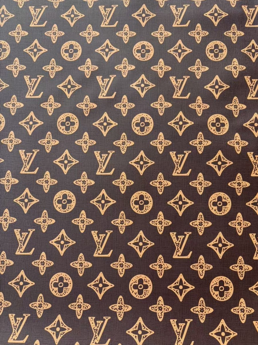 Brown Louis Vuitton Monogram Leather Sheet for Bag Repaid Crafts - mingfabricstore