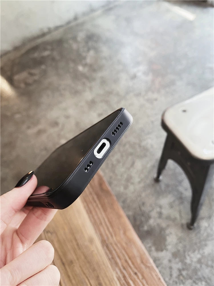 COACH Classic Logo Leather Sculpture Craft iPhone Case.