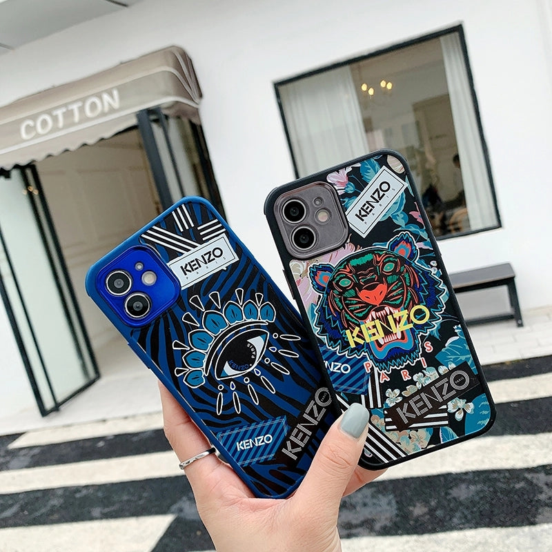 KENZO Fashion Silicone iPhone Cases.
