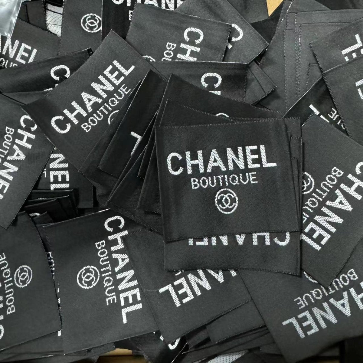 Chanel Label for Custom Clothing Sewing Projects - mingfabricstore