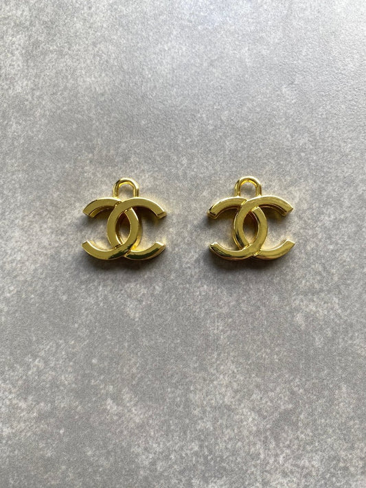 Chanel Metal Badge Pieces for Handmade Crafts DIY Projects Custom Crocs - mingfabricstore