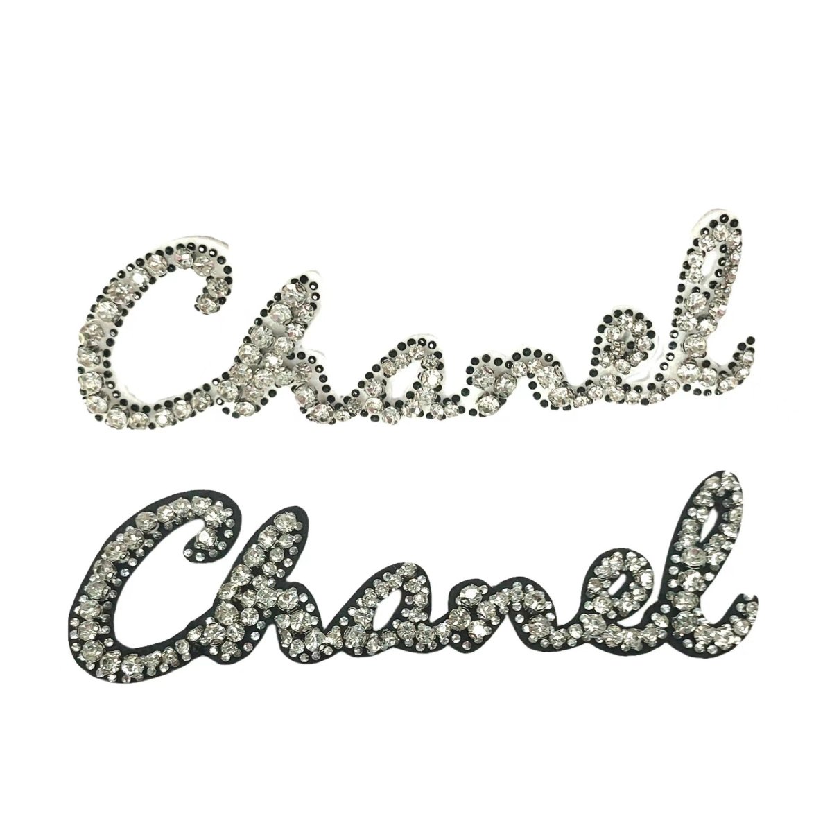 Chanel Rhinestone Patches Custom Clothing Shoes - mingfabricstore
