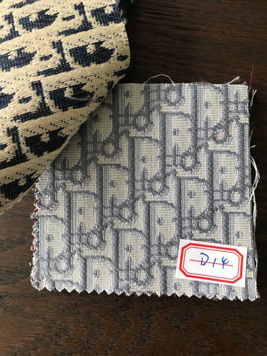 Classic Dior Fabric Jacquard Designer for Shoe Custom and Bag Fabric ...