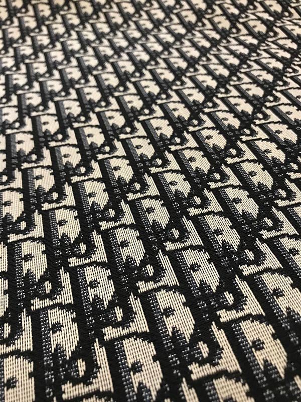 Classic Dior jacquard Sneaker fabric cloth for bag and shoe custom - mingfabricstore