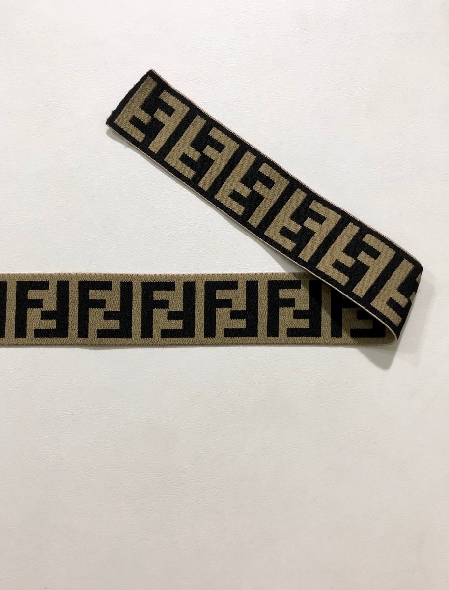 Classic FF Fendi Elastic Band - mingfabricstore