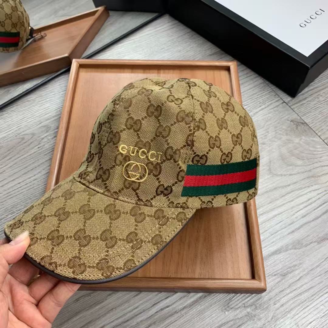Classic Gucci Vintage Baseball Cap Canvas Hat - mingfabricstore