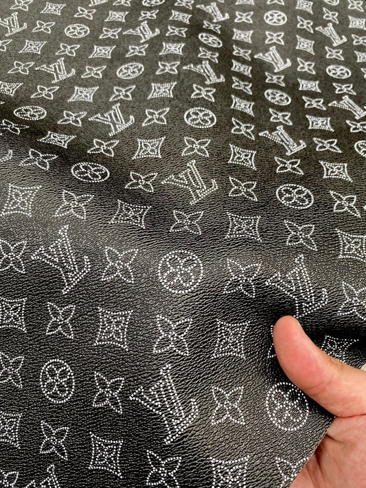 Classic Louis Vuitton Monogram LV Dot Designer Leather for Handmade DIY Crafts Sneakers Bag - mingfabricstore