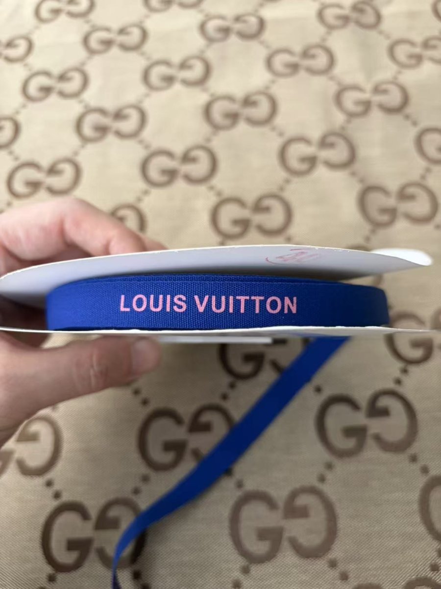 Classic LV Ribbon for DIY Project Gift Wrap - mingfabricstore