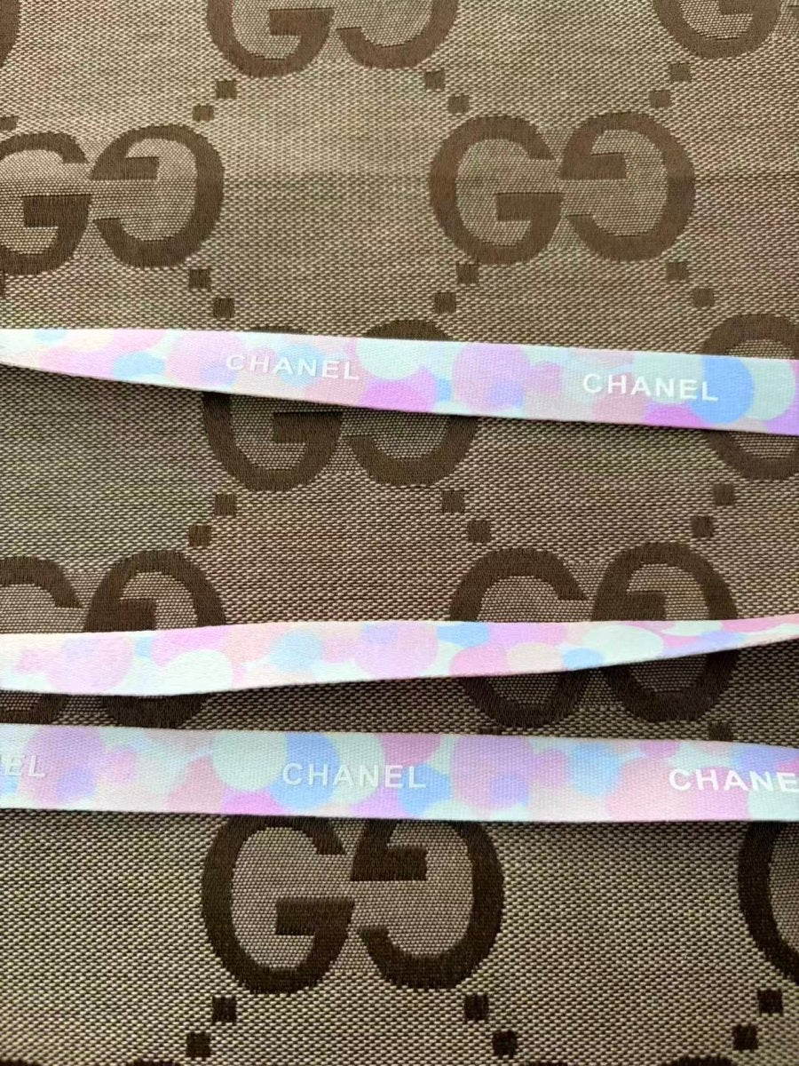 Colorful Chanel Ribbon for DIY Project Gift Wrap - mingfabricstore