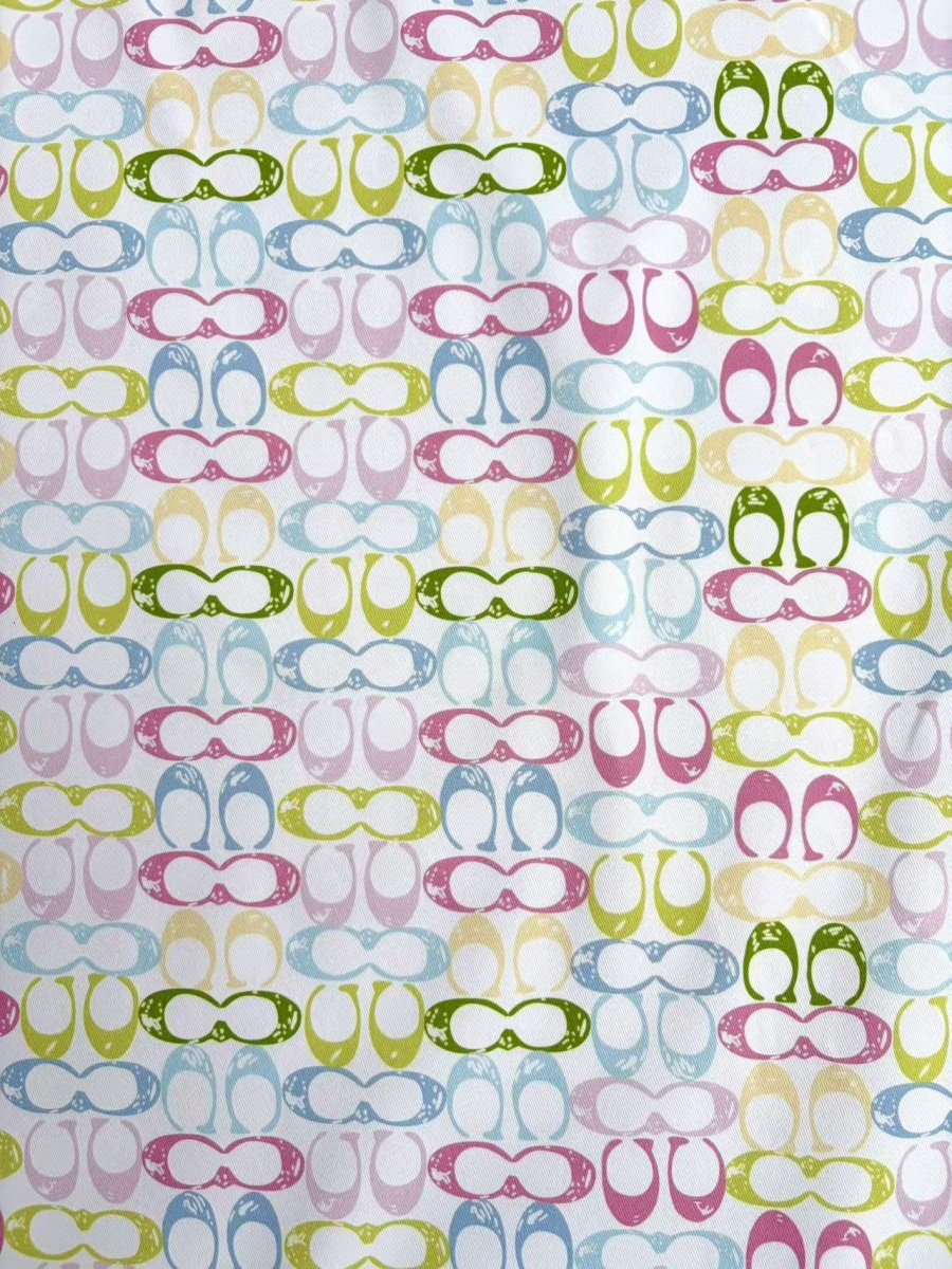 Colorful Coach Cotton Sewing Fabric Sold by Yard for DIY Crafts Sneakerhead - mingfabricstore
