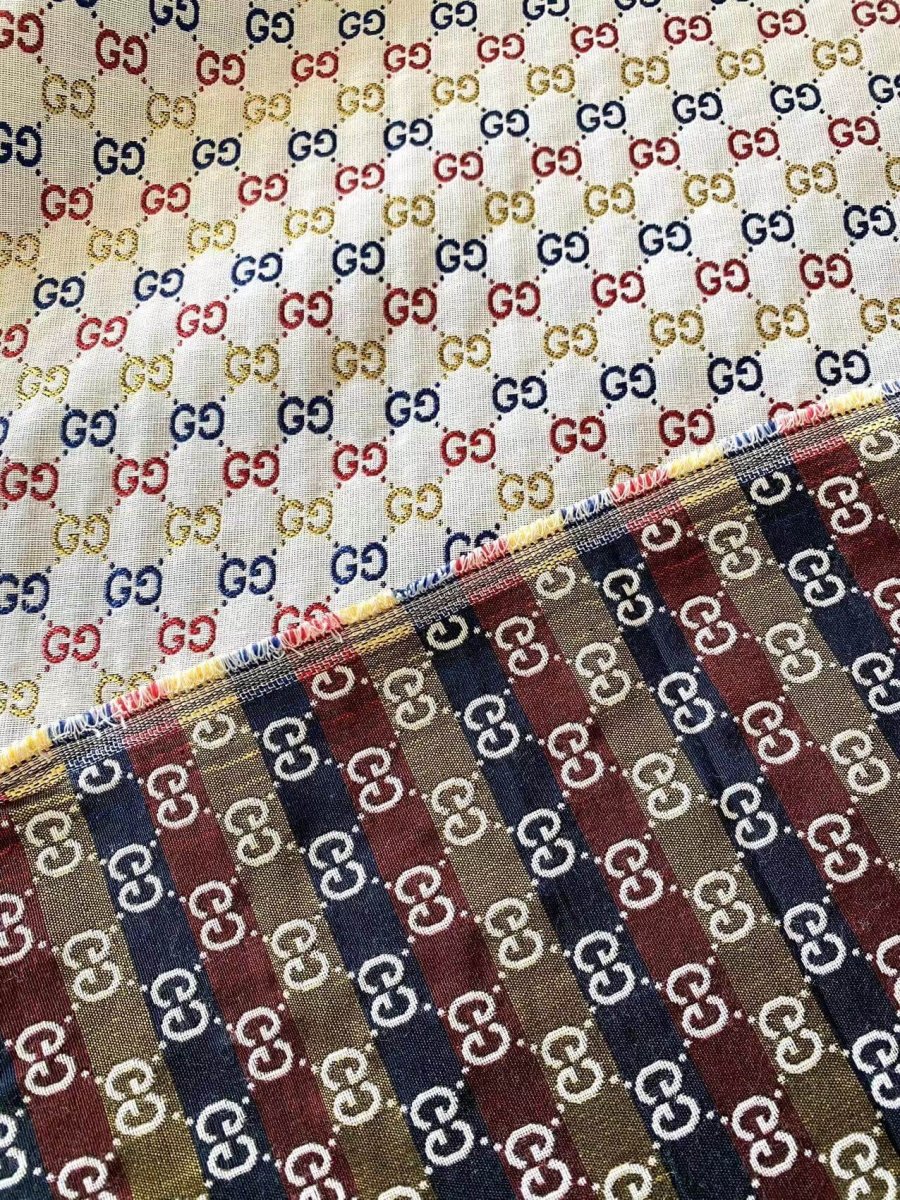 Colorful Gucci Upholstery Sofa Fabric for Sewing Handmade Custom Furniture Design - mingfabricstore