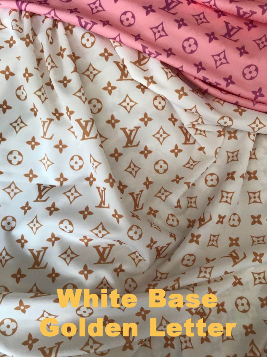 Colorful Print Spandex Poly Lv Stretchy Fabric for Custom Cloth by Yard - mingfabricstore