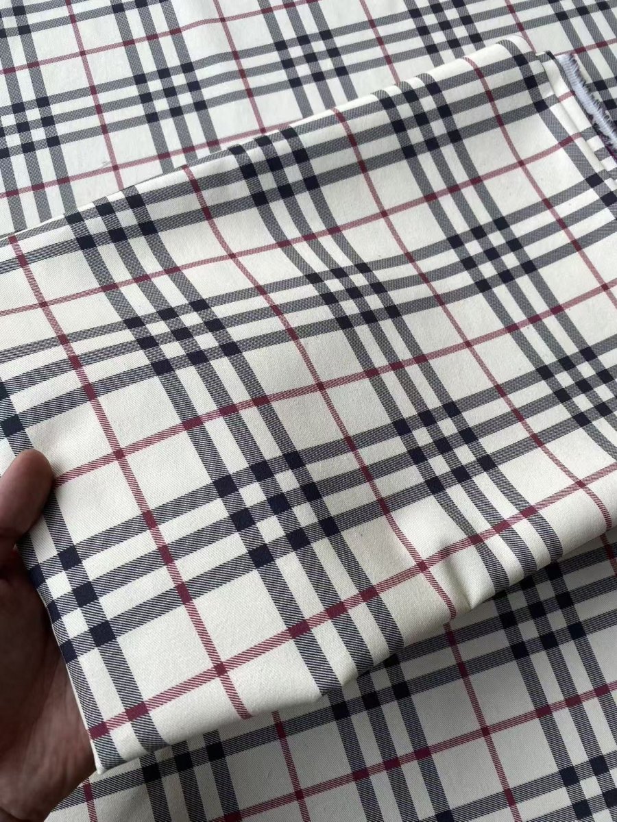 Cotton Burberry Fabric Sewing Project Fabric Sold by Yard - mingfabricstore