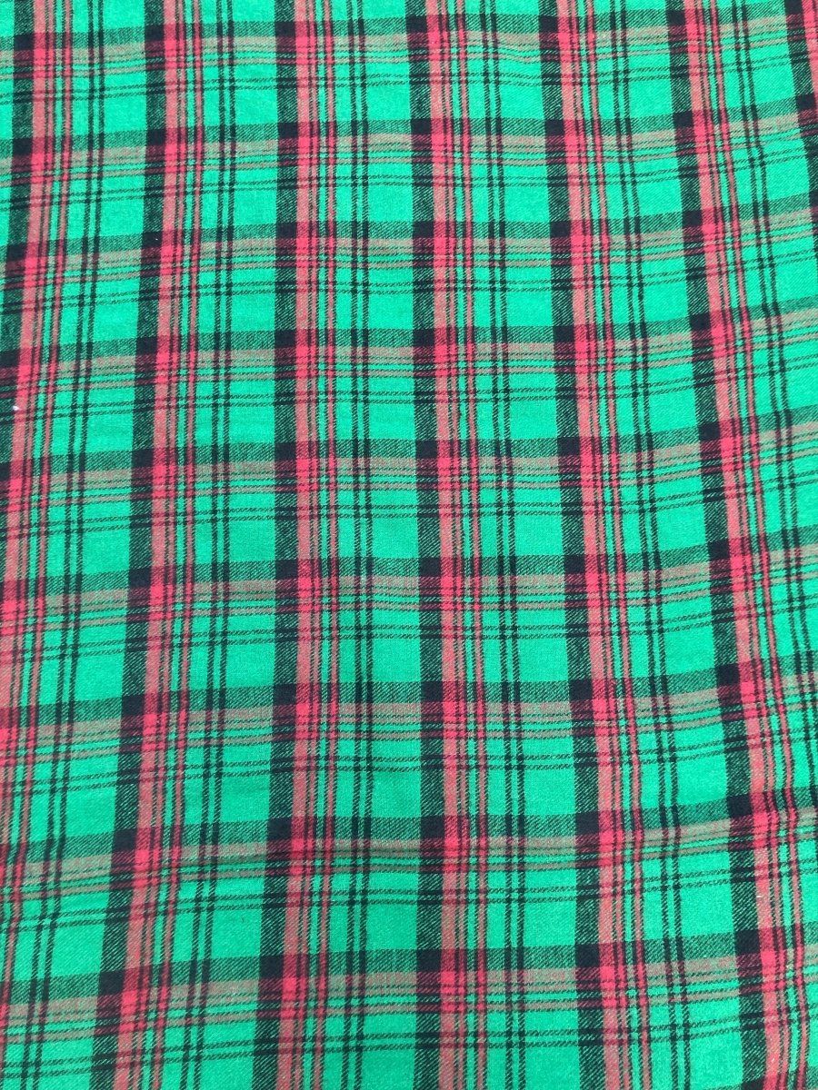 Cozy Christmas Fabric Brushed Cotton for Handmade Custom Quilt - mingfabricstore