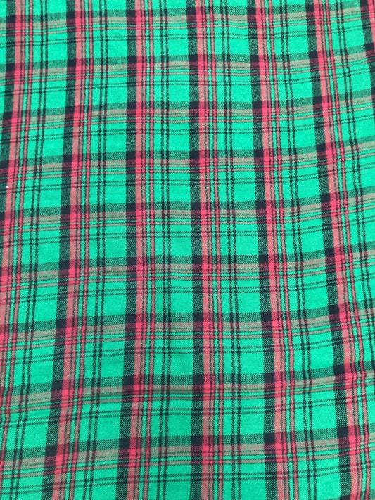 Cozy Christmas Fabric Brushed Cotton for Handmade Custom Quilt - mingfabricstore