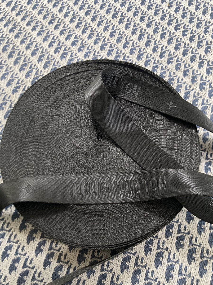Custom Bag LV Strap Black Straps for Handmade DIY Bag Repair - mingfabricstore