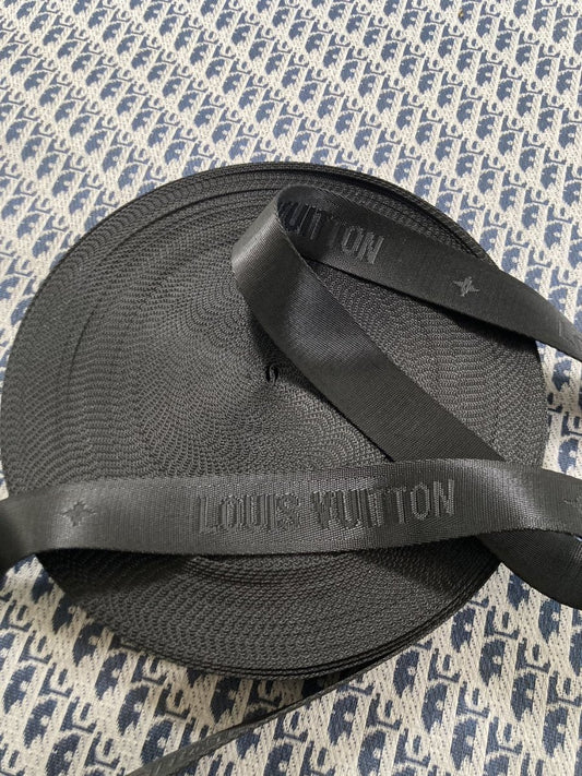 Custom Bag LV Strap Black Straps for Handmade DIY Bag Repair - mingfabricstore
