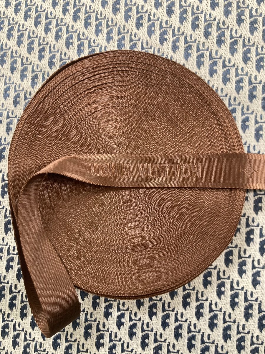 Custom Bag LV Strap Brown Straps for Handmade DIY Bag Repair - mingfabricstore