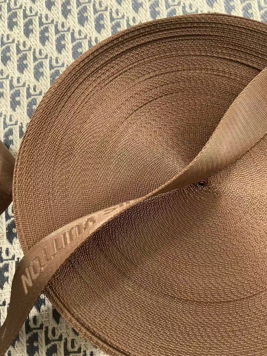 Custom Bag LV Strap Brown Straps for Handmade DIY Bag Repair - mingfabricstore