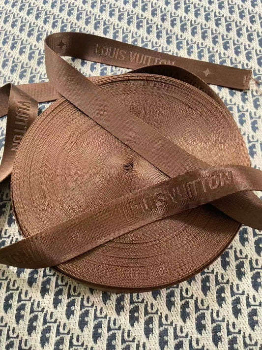 Custom Bag LV Strap Brown Straps for Handmade DIY Bag Repair - mingfabricstore
