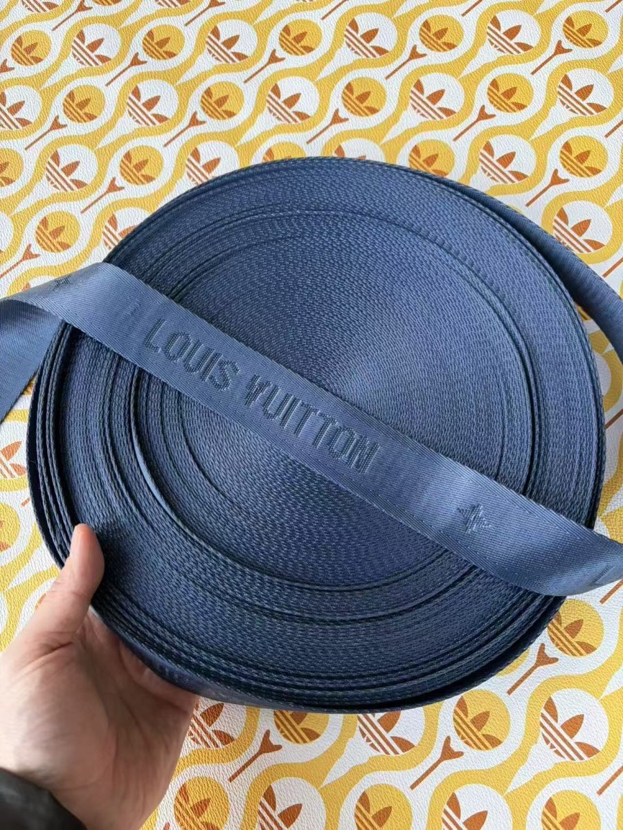 Custom Bag LV Strap Navy Straps for Crafts Handmade DIY Bag Repair - mingfabricstore