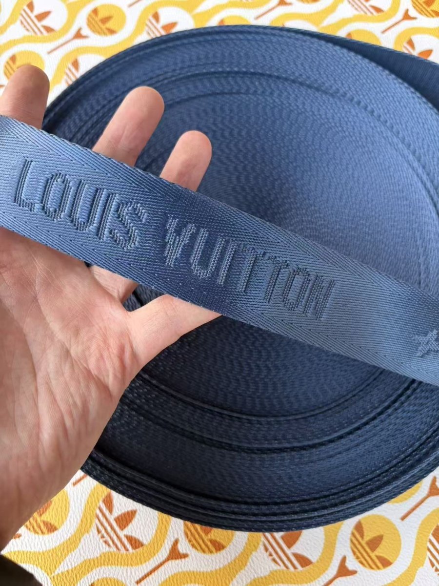 Custom Bag LV Strap Navy Straps for Crafts Handmade DIY Bag Repair - mingfabricstore