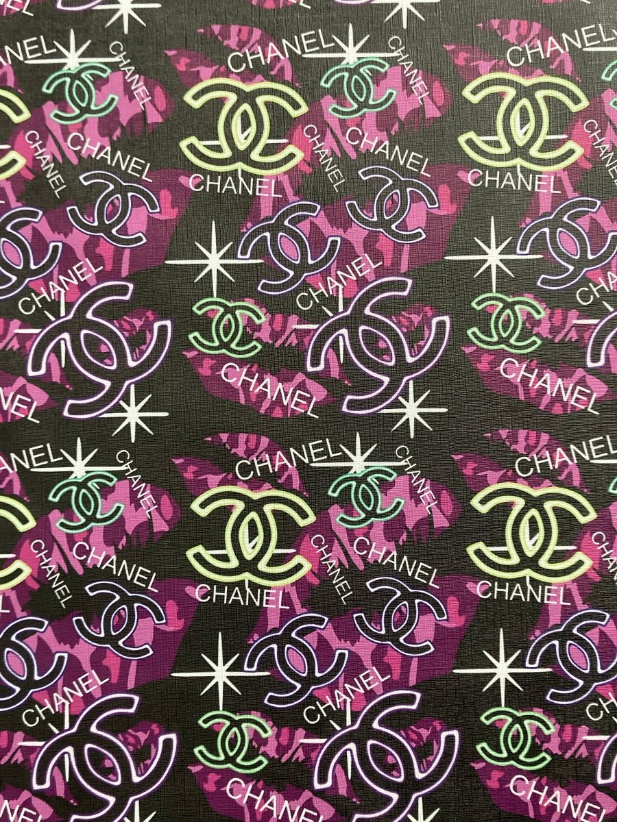 Custom Chanel Bling Leather Fabric for Upholstery - mingfabricstore