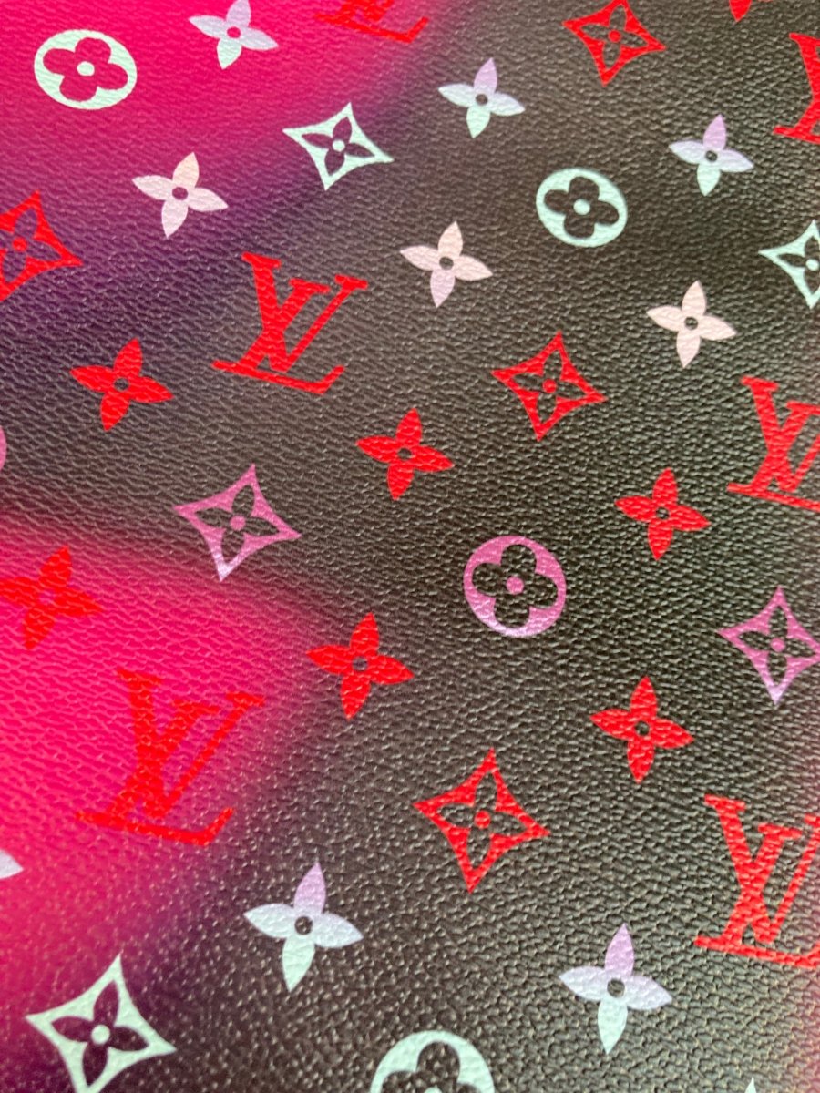 Custom Designer Leather By the Pool LV - mingfabricstore