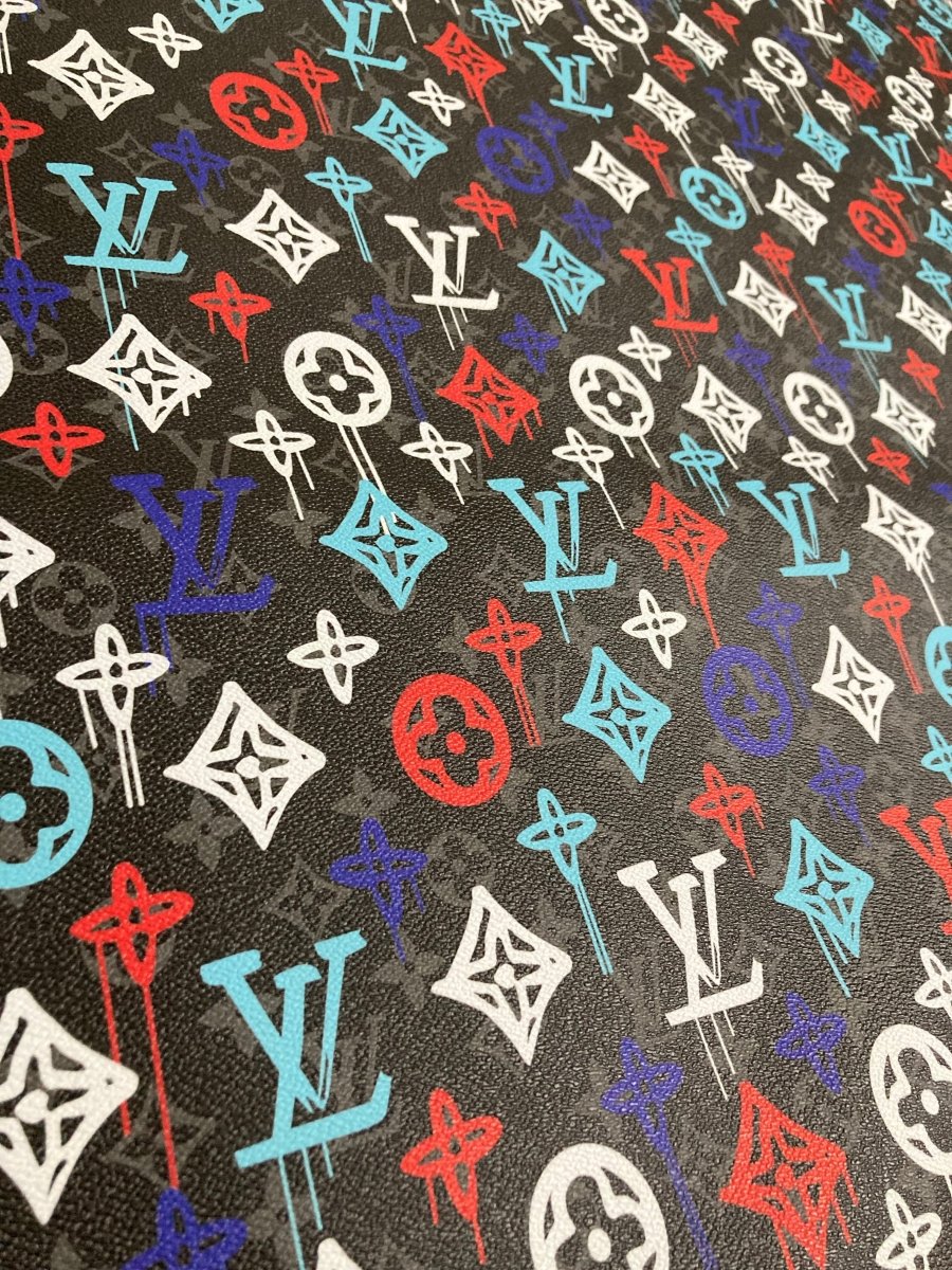 Custom Designer Leather Fabric Handmade for Sneakers Bag Upholstery - mingfabricstore