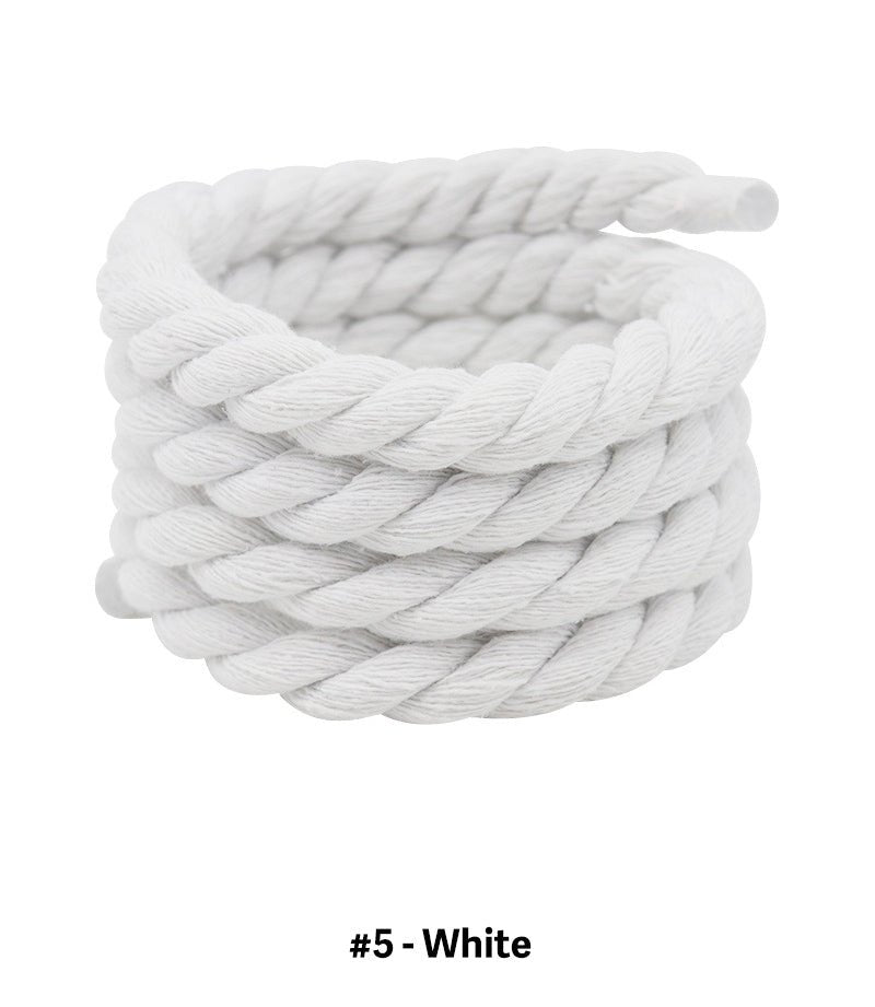 Custom Handmade Colorful Rope Shoelace for Sneakers DIY Crafts - mingfabricstore