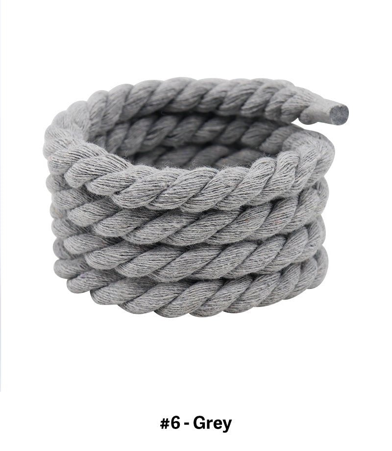 Custom Handmade Colorful Rope Shoelace for Sneakers DIY Crafts - mingfabricstore