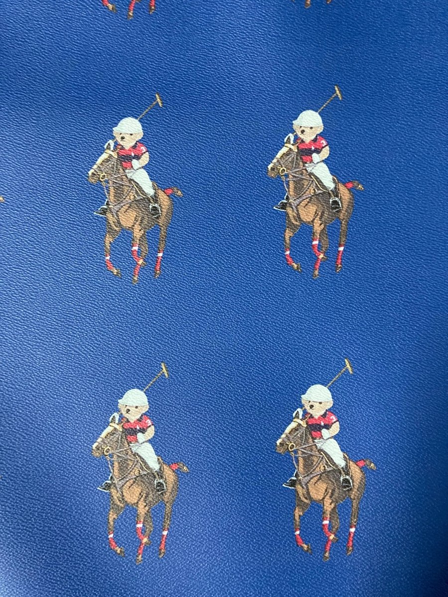 Custom Leather Handmade Classic Bear for Crafts - mingfabricstore