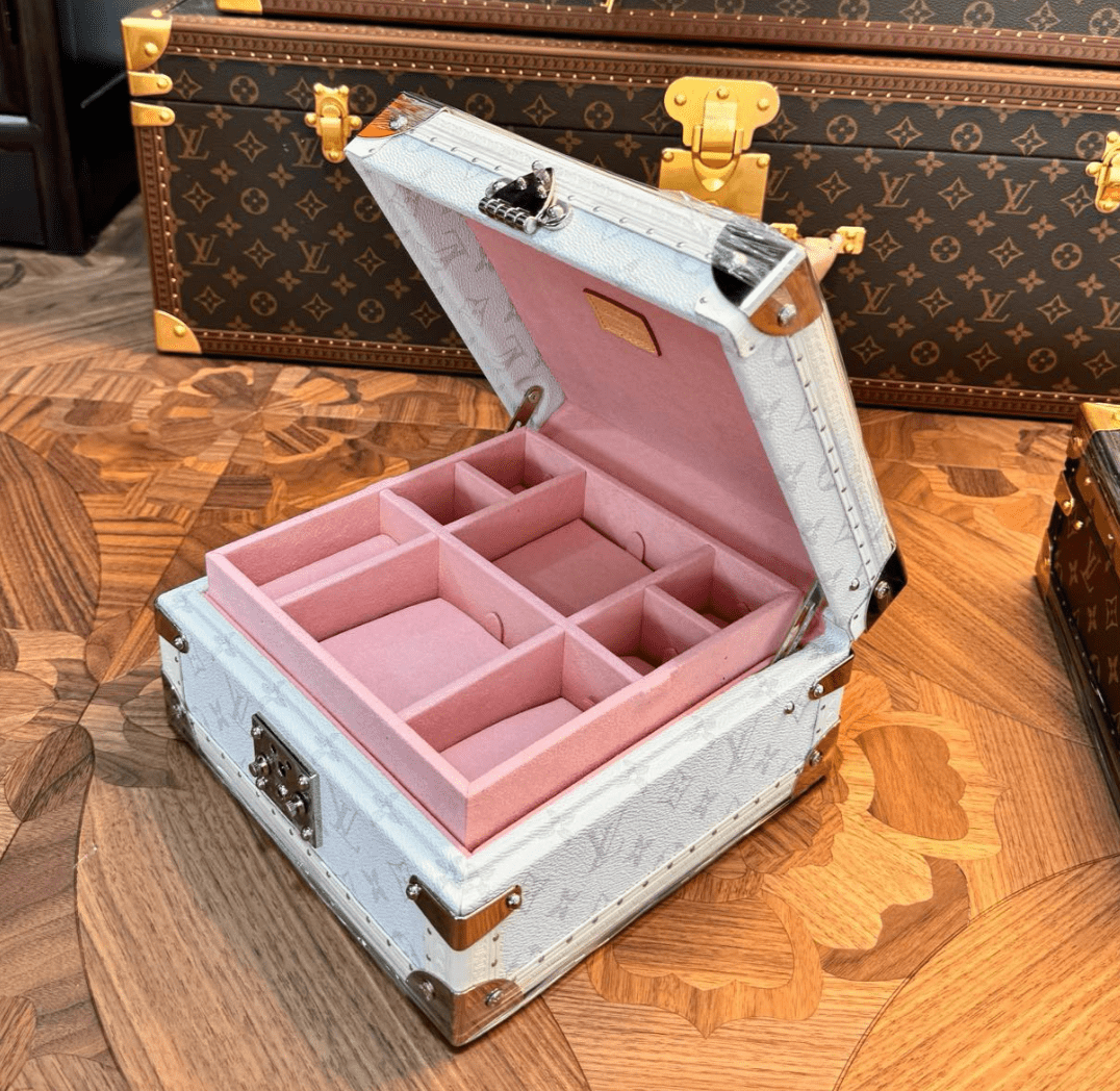Custom LV Accessories Box Jewelry Box Monogram - mingfabricstore