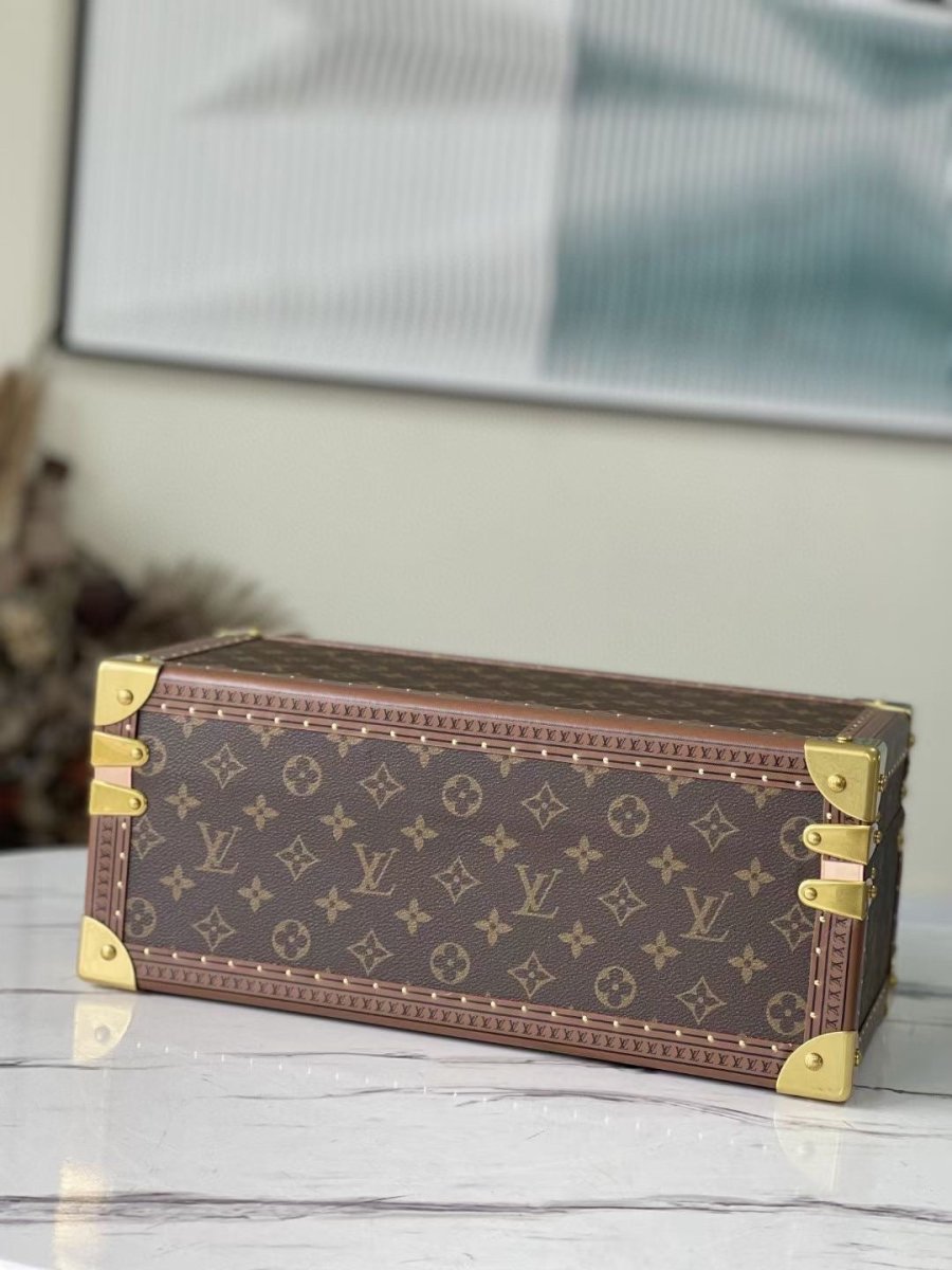Custom LV Accessories Box Jewelry Box Storage Box Monogram - mingfabricstore