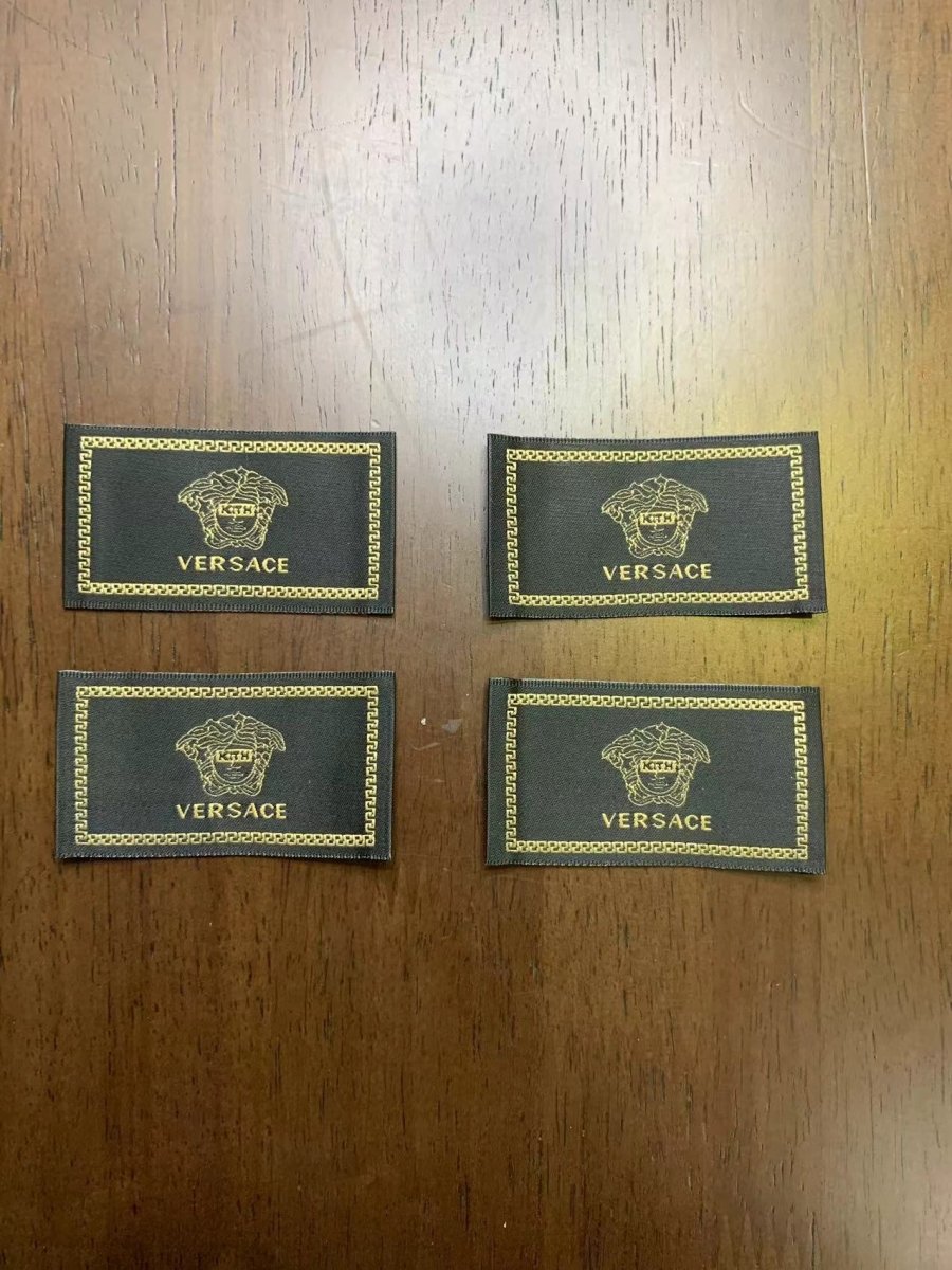 Custom Versace Label Tags for Sewing Apparel DIY Handmade - mingfabricstore